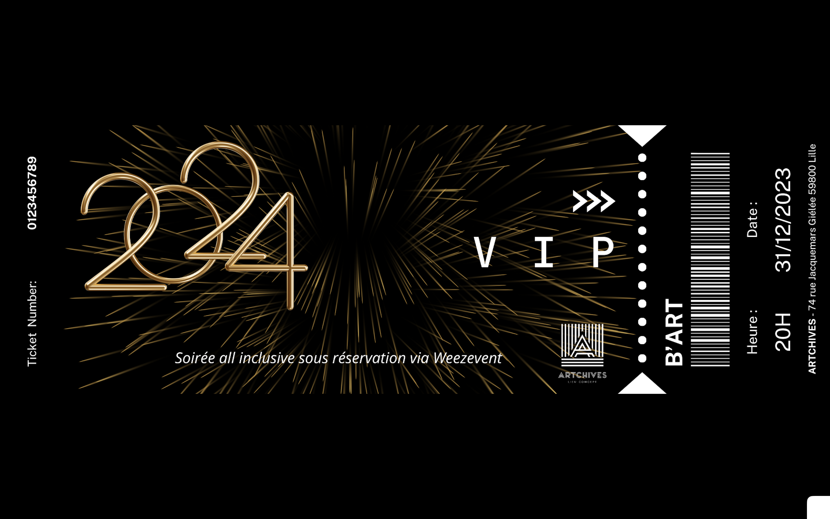 Réveillon VIP chez Artchives