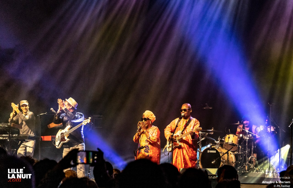 Amadou & Mariam + Michelle et Les Garçons au Métaphone en live - photo n°1