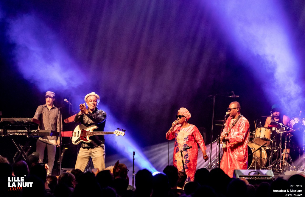 Amadou & Mariam + Michelle et Les Garçons au Métaphone en live - photo n°11