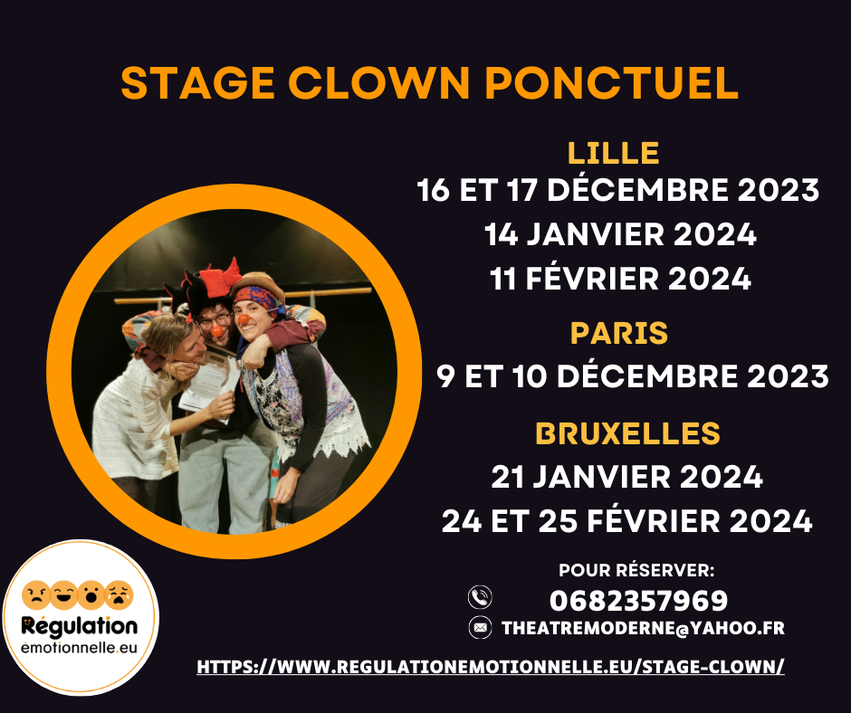 Stage de clown ponctuel
