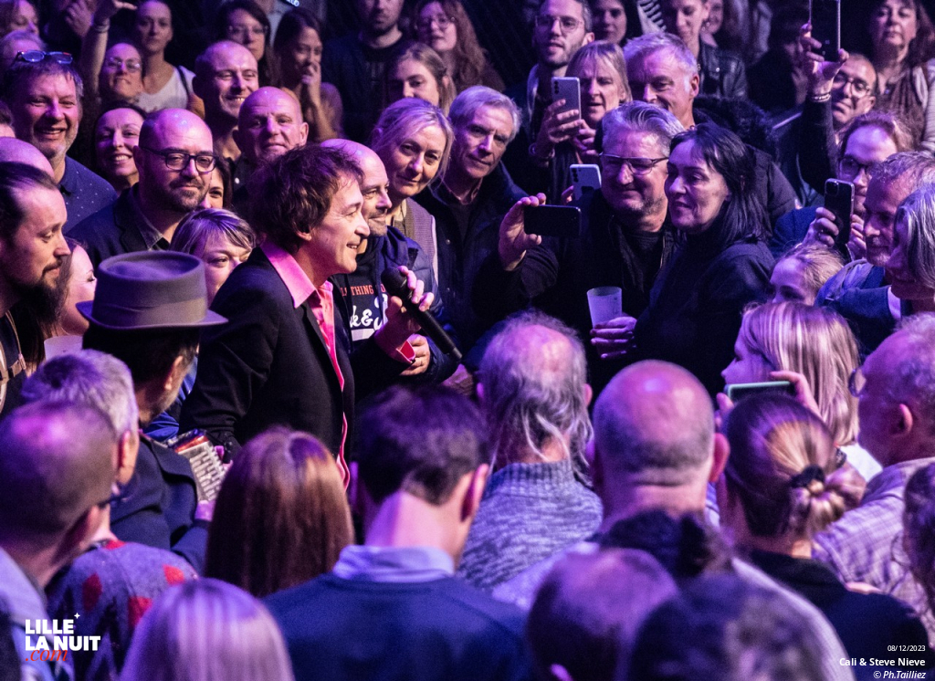 Cali & Steve Nieve + Laurene Vatier au Métaphone de Oignies en live - photo n°1