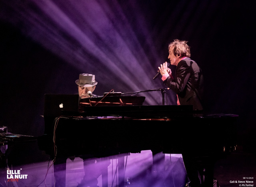 Cali & Steve Nieve + Laurene Vatier au Métaphone de Oignies en live - photo n°42