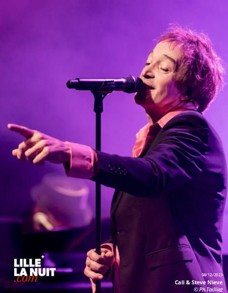 Cali & Steve Nieve + Laurene Vatier au Métaphone de Oignies en live - photo n°23