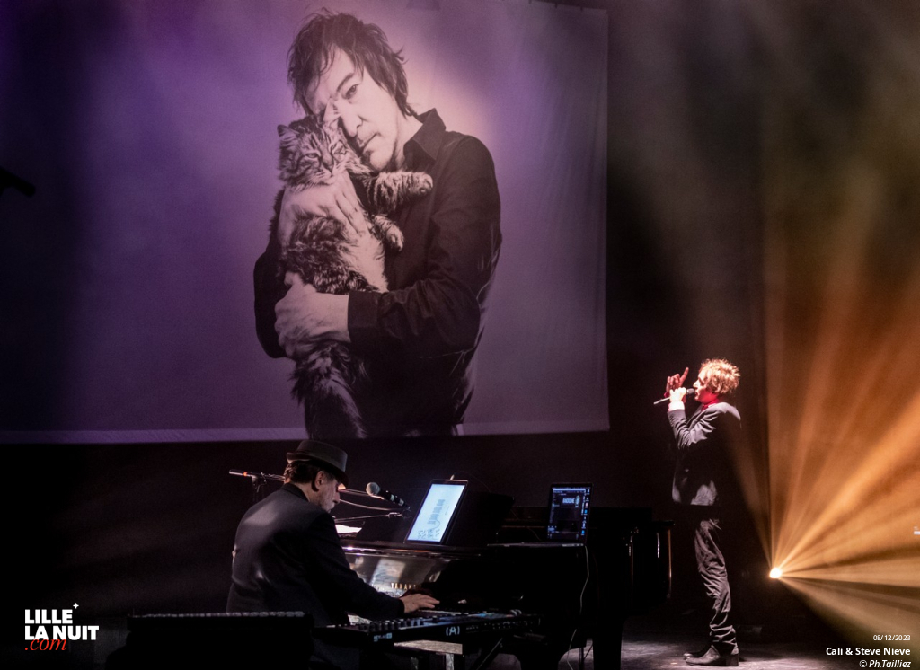 Cali & Steve Nieve + Laurene Vatier au Métaphone de Oignies en live - photo n°11