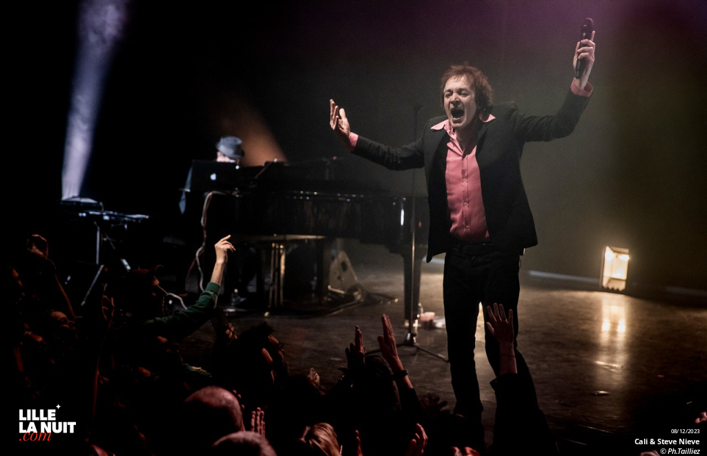 Cali & Steve Nieve + Laurene Vatier au Métaphone de Oignies en live - photo n°34