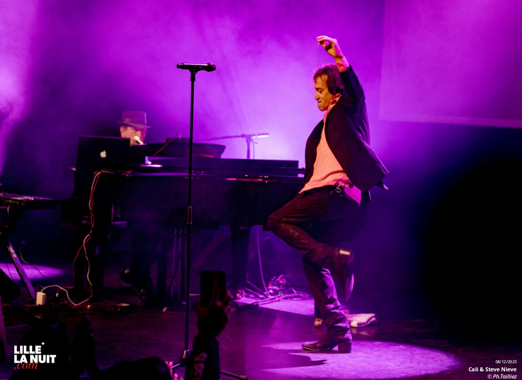 Cali & Steve Nieve + Laurene Vatier au Métaphone de Oignies en live - photo n°49
