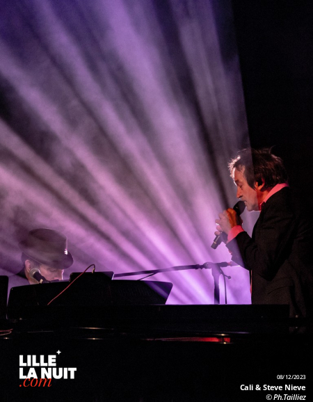 Cali & Steve Nieve + Laurene Vatier au Métaphone de Oignies en live - photo n°33