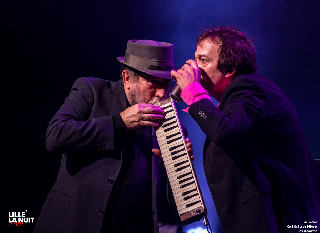 Cali & Steve Nieve + Laurene Vatier au Métaphone de Oignies en live - photo n°10