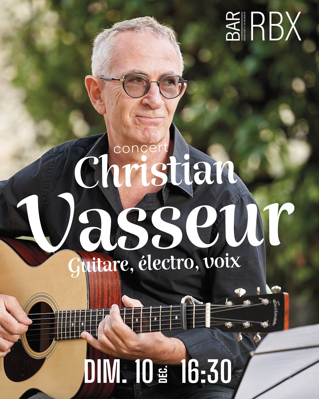 Christian Vasseur en concert