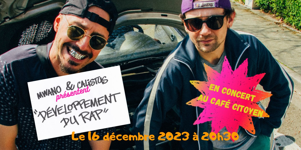 Mwano & Calistus au Café Citoyen