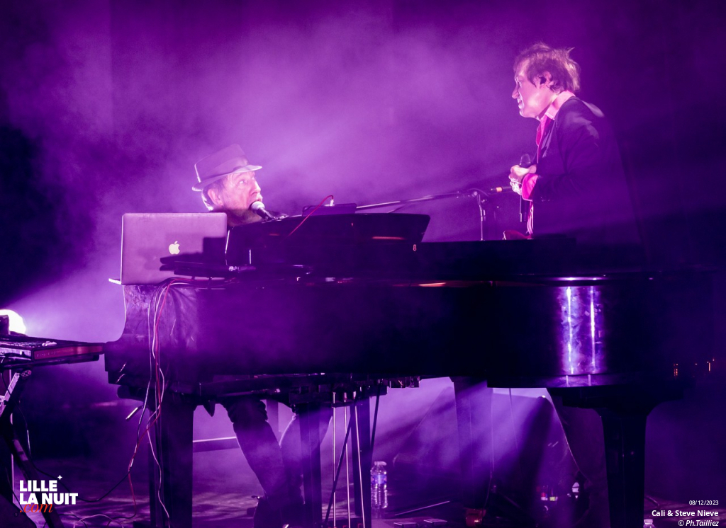 Cali & Steve Nieve + Laurene Vatier au Métaphone de Oignies en live - photo n°9