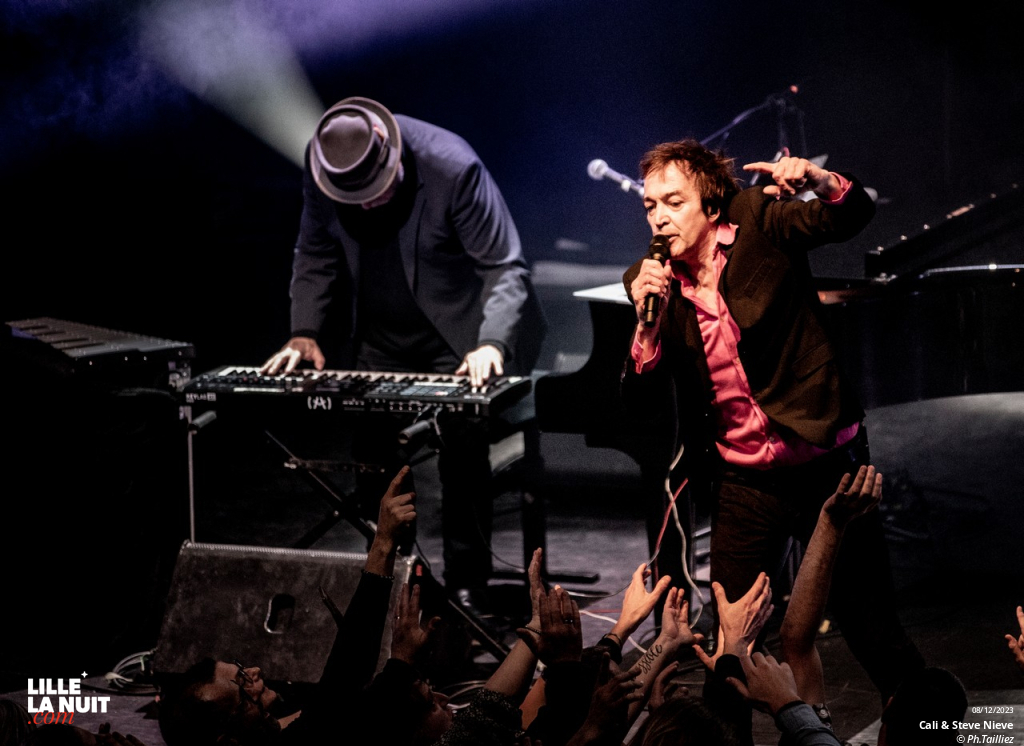 Cali & Steve Nieve + Laurene Vatier au Métaphone de Oignies en live - photo n°5
