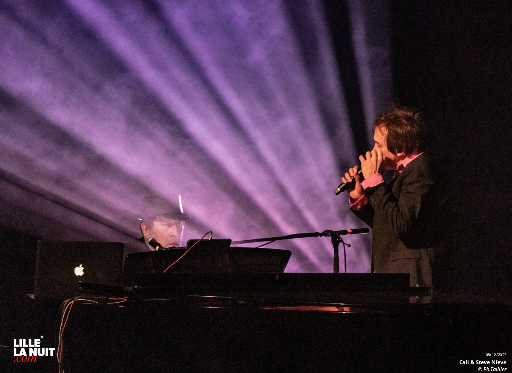 Cali & Steve Nieve + Laurene Vatier au Métaphone de Oignies en live - photo n°24