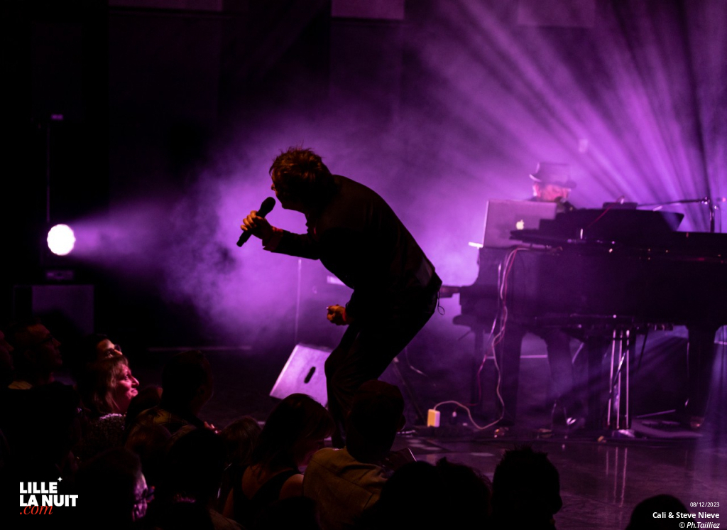 Cali & Steve Nieve + Laurene Vatier au Métaphone de Oignies en live - photo n°38