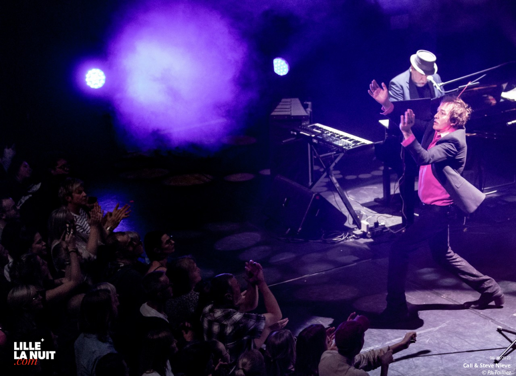 Cali & Steve Nieve + Laurene Vatier au Métaphone de Oignies en live - photo n°31
