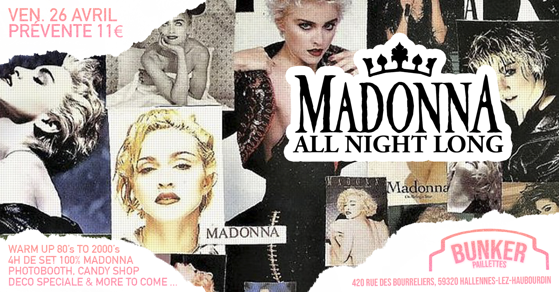 Madonna all night long