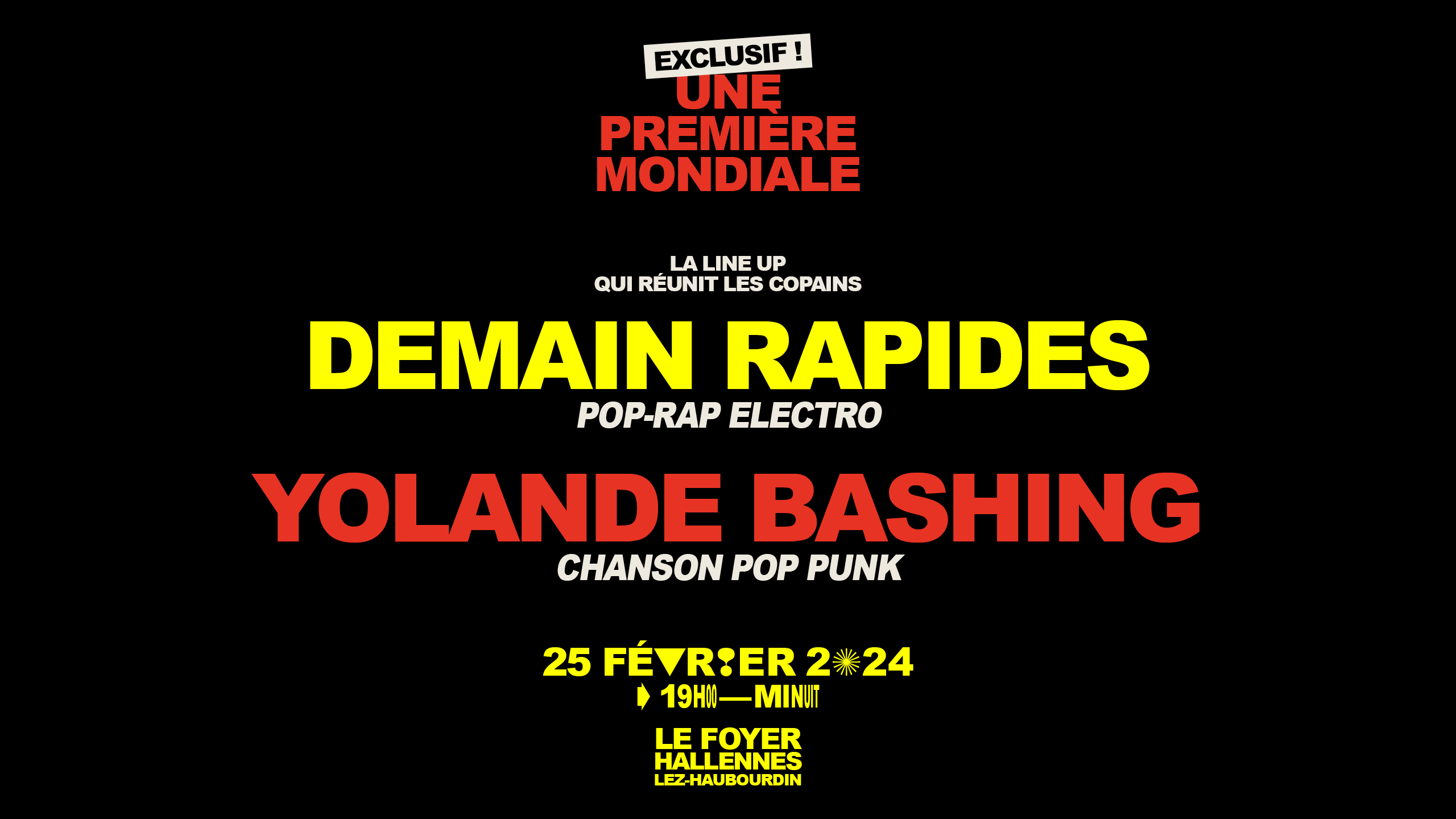 Yolande Bashing + Demain Rapide pour le week-end de clôture du 420 FMR