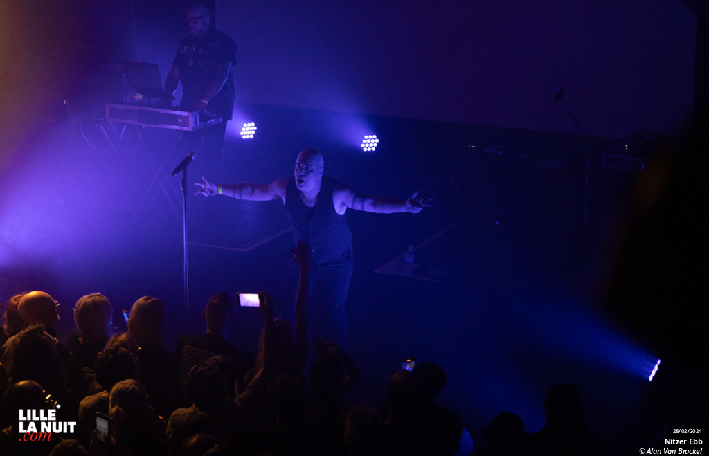 Nitzer Ebb + Sydney Valette au Black Lab en live - photo n°1