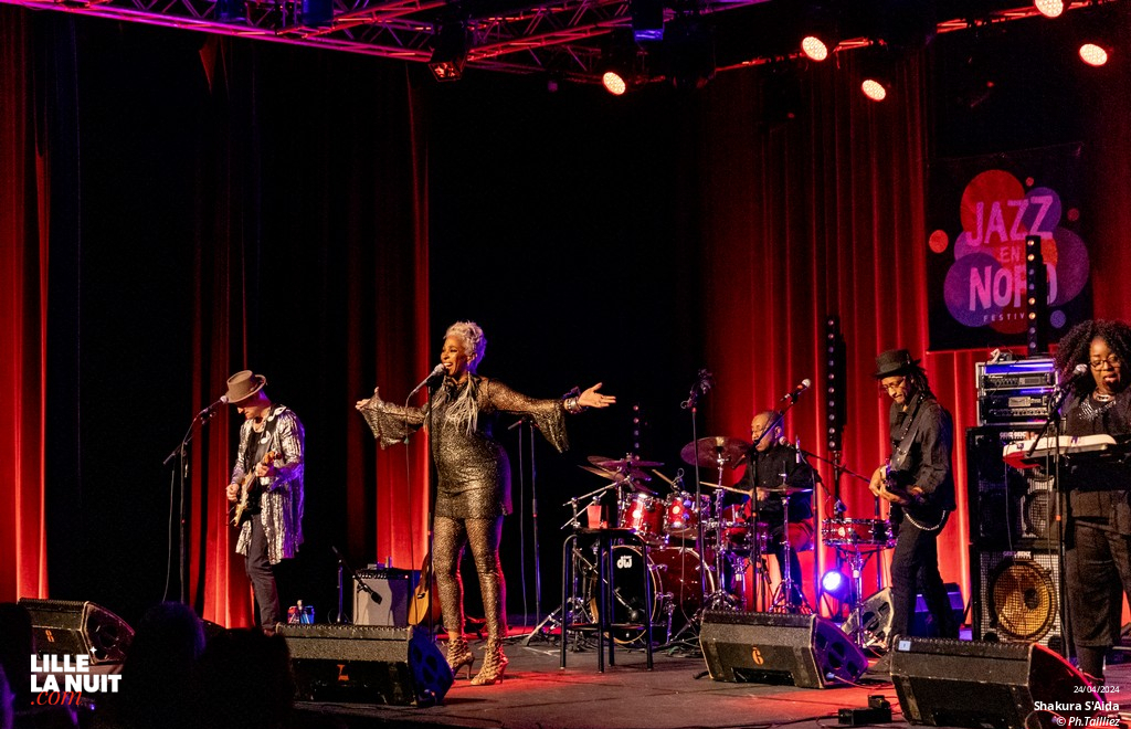 Shakura S’Aida au Théâtre Charcot dans le cadre du festival Jazz en Nord en live - photo n°1