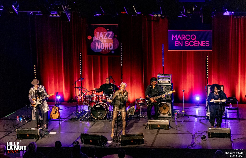 Shakura S’Aida au Théâtre Charcot dans le cadre du festival Jazz en Nord en live - photo n°9