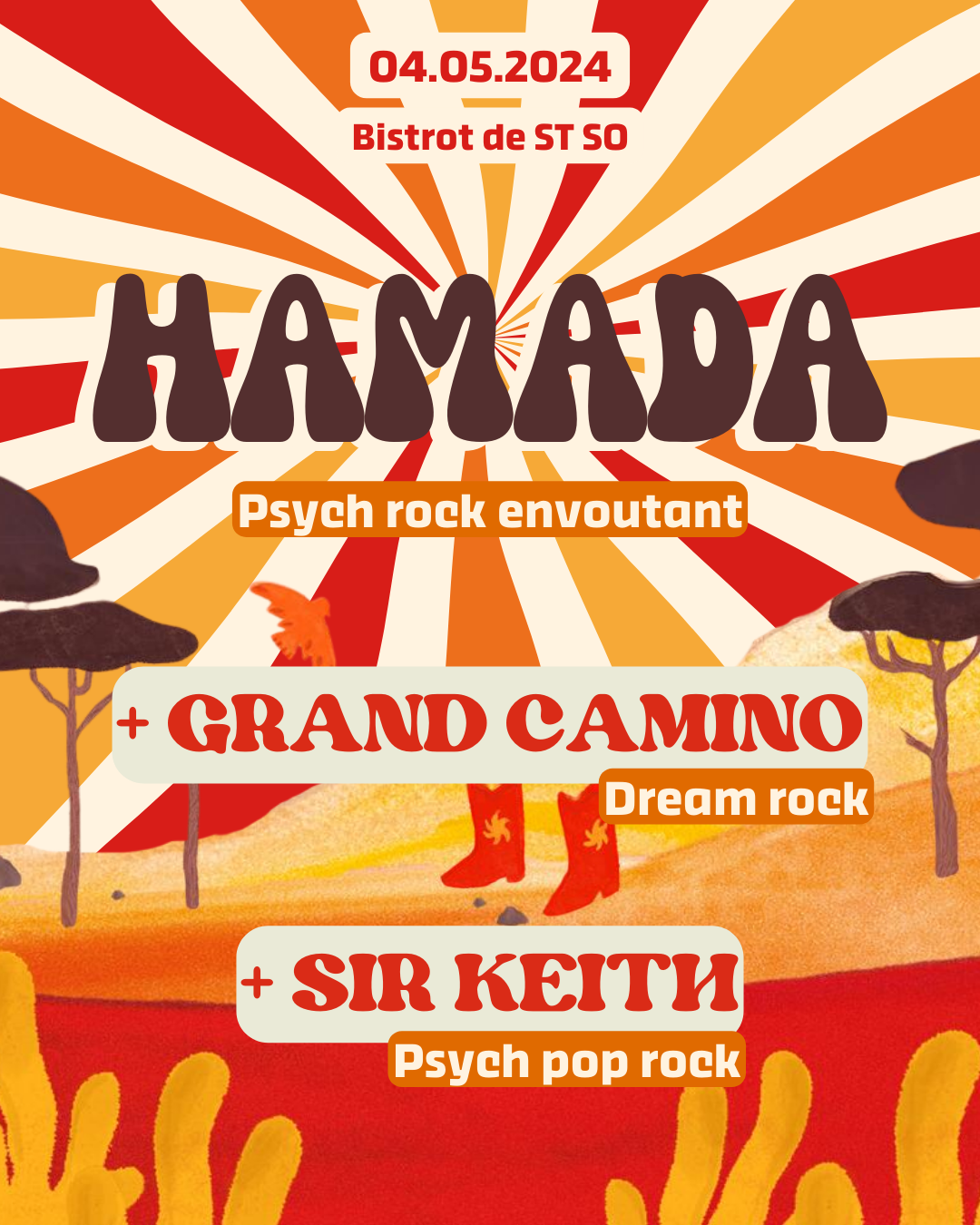 Hamada + Grand Camino + Sir Keith