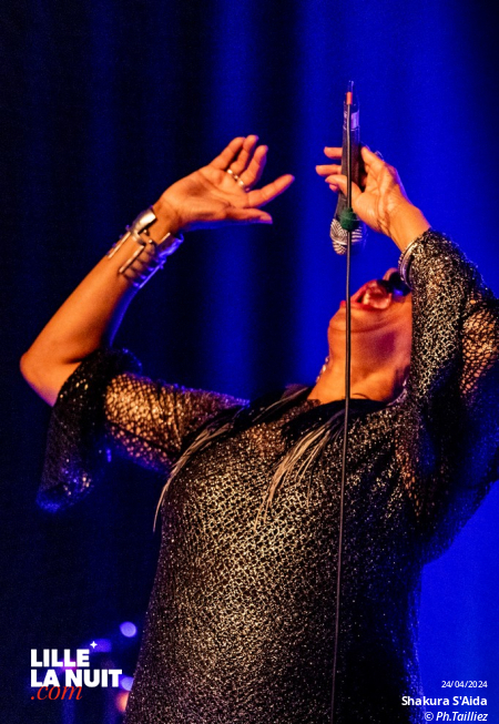 Shakura S’Aida au Théâtre Charcot dans le cadre du festival Jazz en Nord en live - photo n°2