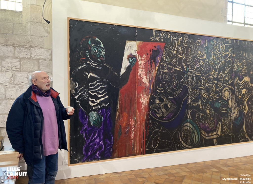 Szymkowicz présente Maudits ! au Musée de l’Hospice Comtesse de Lille en live - photo n°5