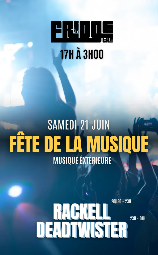 Fête de la Musique au Fridge Bar