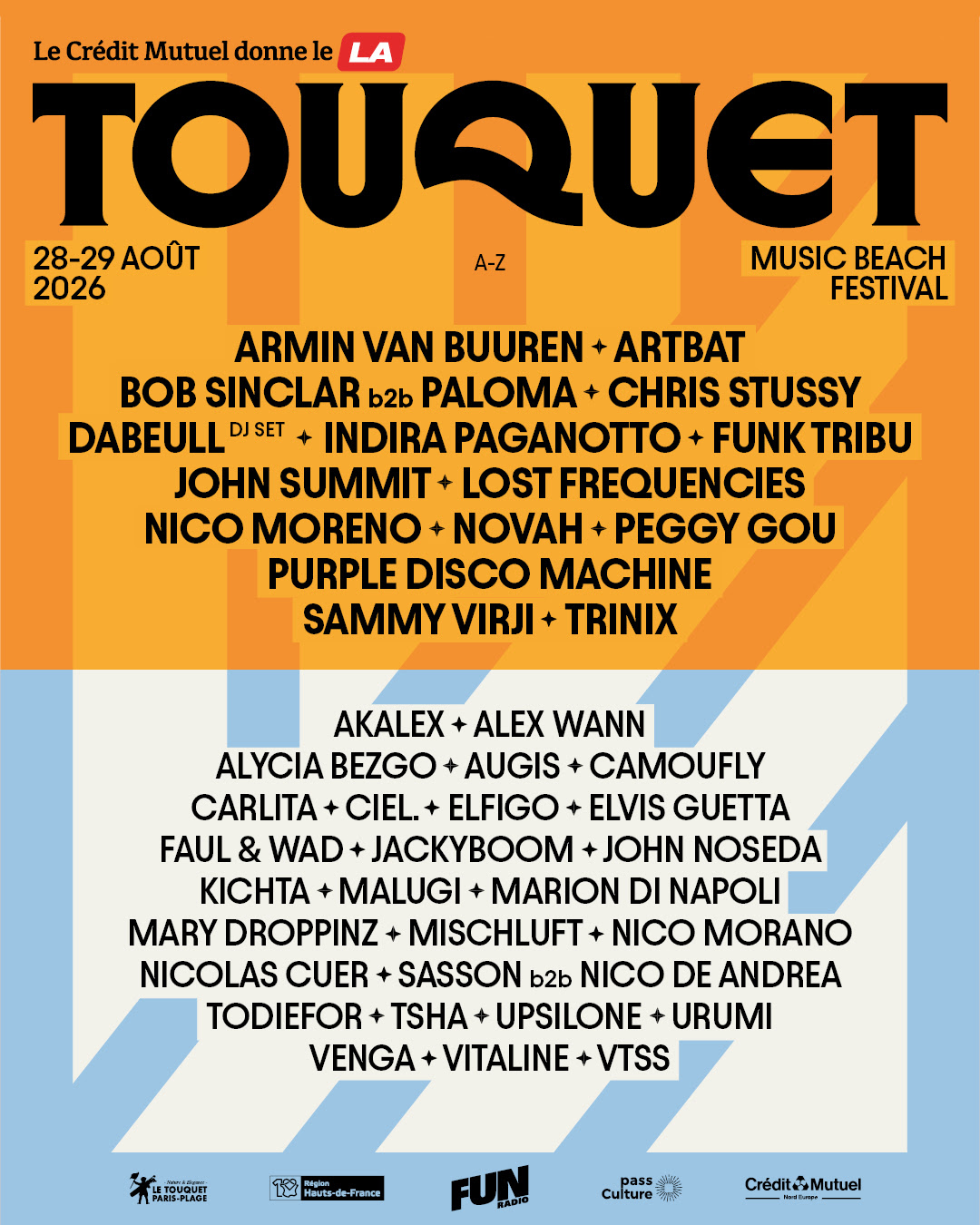 Touquet Music Beach Festival 2026
