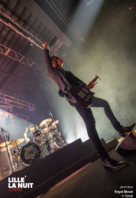 Royal Blood + Snayx à l’Aéronef en live - photo n°31