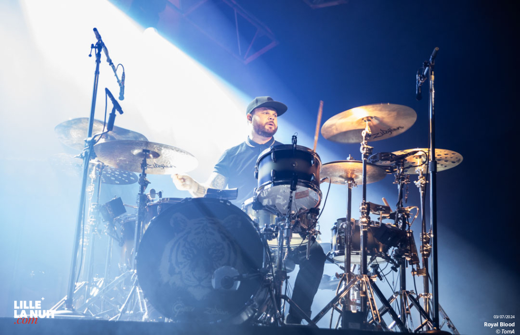 Royal Blood + Snayx à l’Aéronef en live - photo n°23