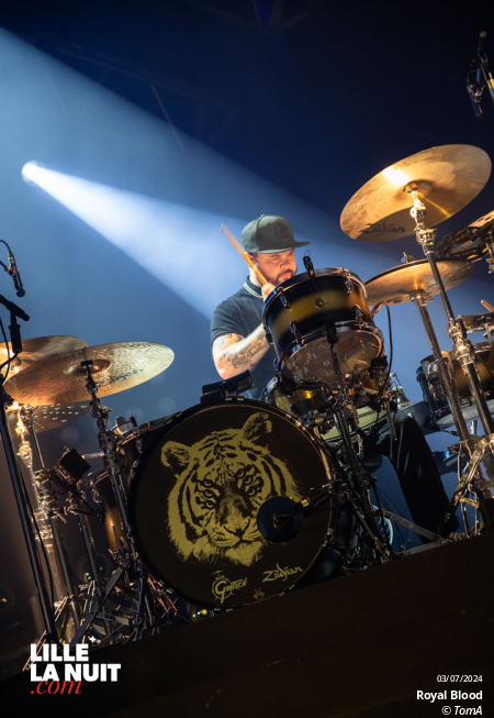 Royal Blood + Snayx à l’Aéronef en live - photo n°12