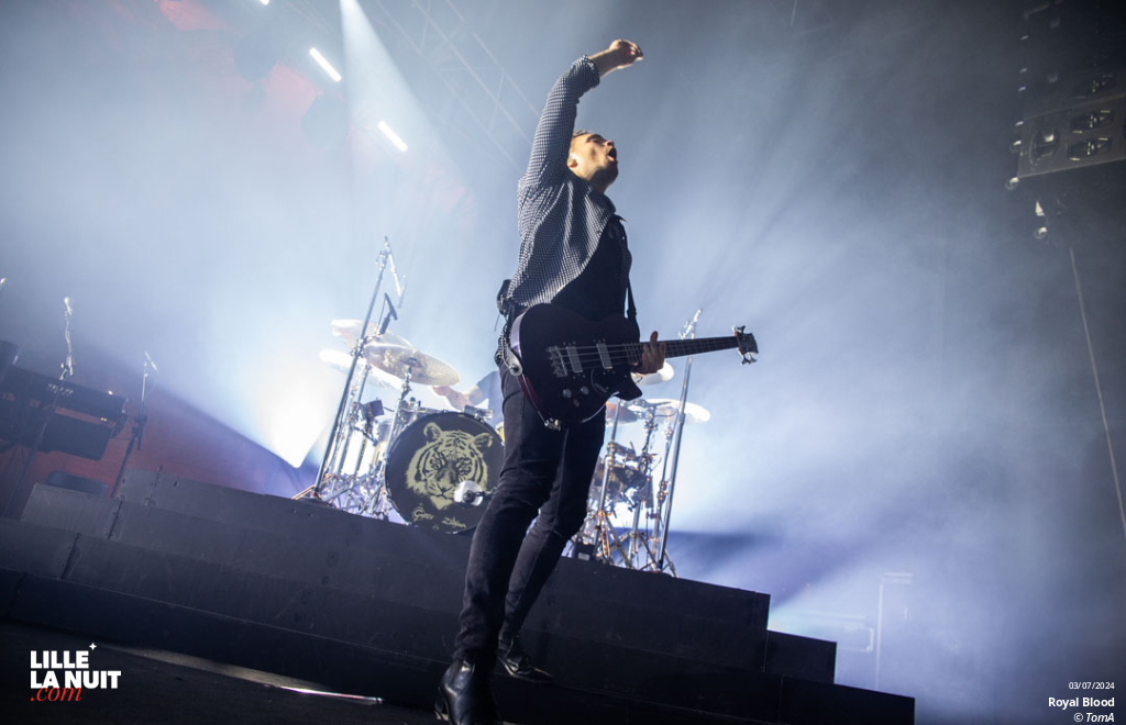Royal Blood + Snayx à l’Aéronef en live - photo n°9