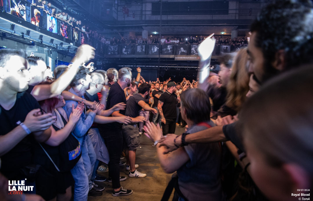 Royal Blood + Snayx à l’Aéronef en live - photo n°15