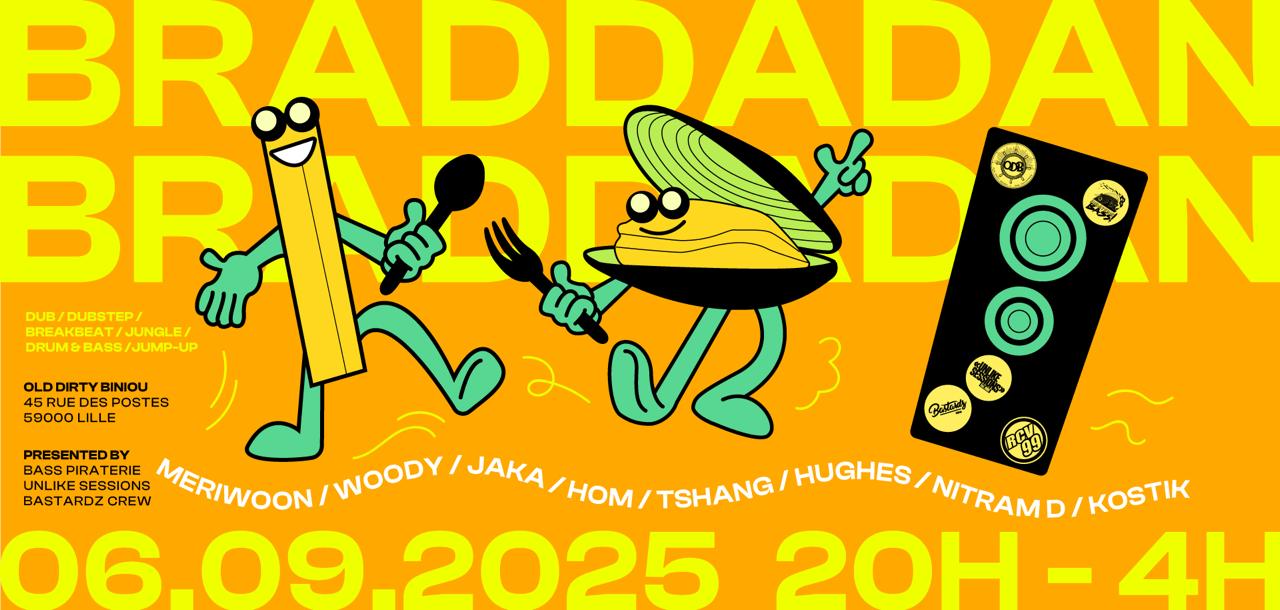 Braddadan, la soirée bass music à la Braderie de Lille