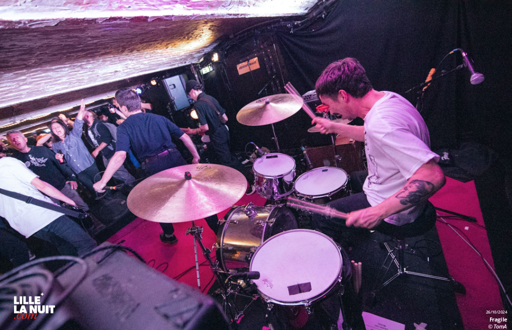 The Parachute + Wax Head + Fragile à la Malterie Lille en live - photo n°2