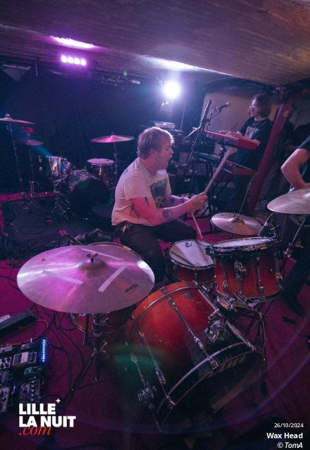 The Parachute + Wax Head + Fragile à la Malterie Lille en live - photo n°19