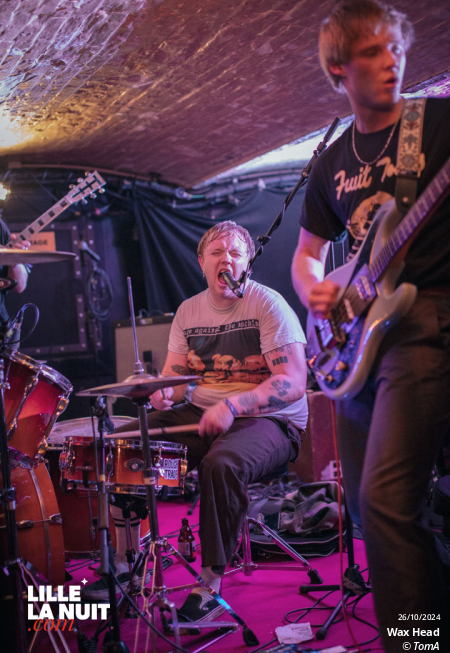 The Parachute + Wax Head + Fragile à la Malterie Lille en live - photo n°2