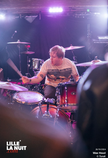 The Parachute + Wax Head + Fragile à la Malterie Lille en live - photo n°10