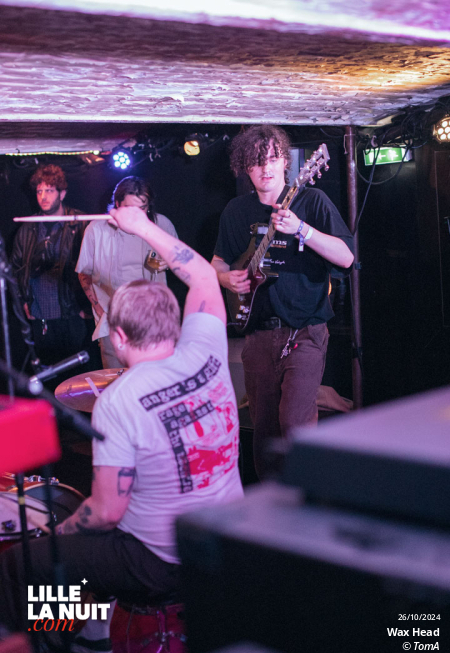 The Parachute + Wax Head + Fragile à la Malterie Lille en live - photo n°5