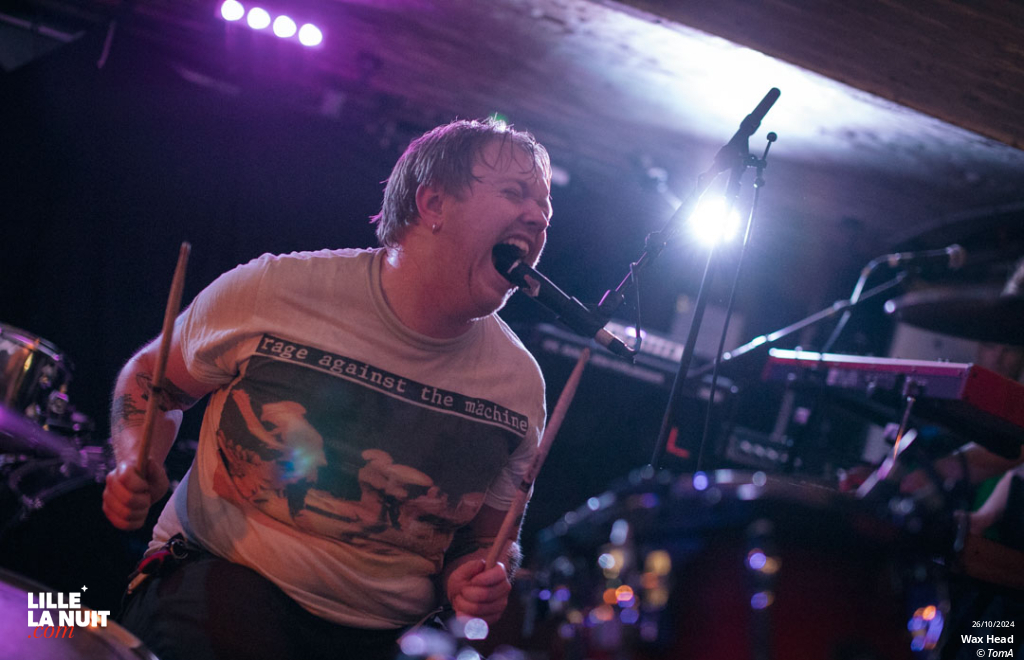 The Parachute + Wax Head + Fragile à la Malterie Lille en live - photo n°8
