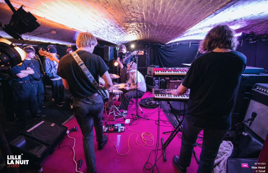 The Parachute + Wax Head + Fragile à la Malterie Lille en live - photo n°1