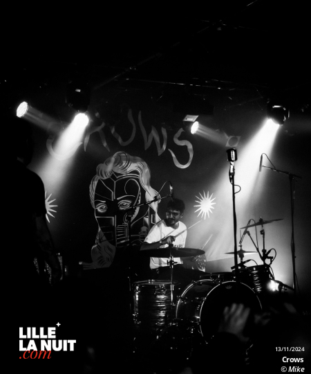 Crows à l&rsquo;Aéronef en live - photo n°3