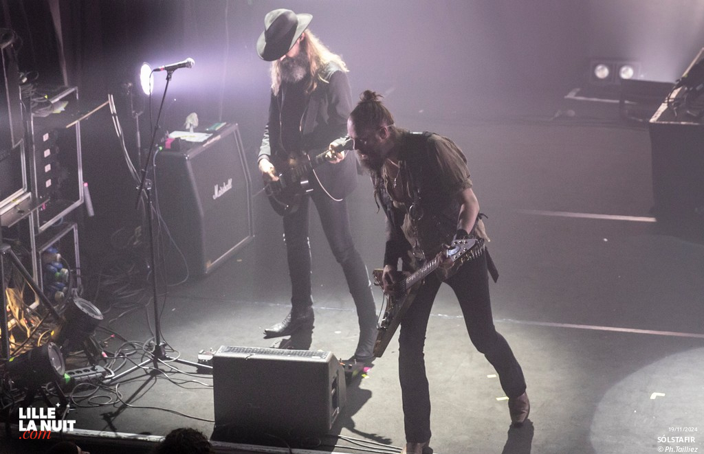 Sólstafir + Oranssi Pazuzu + Hamferð au Splendid en live - photo n°9