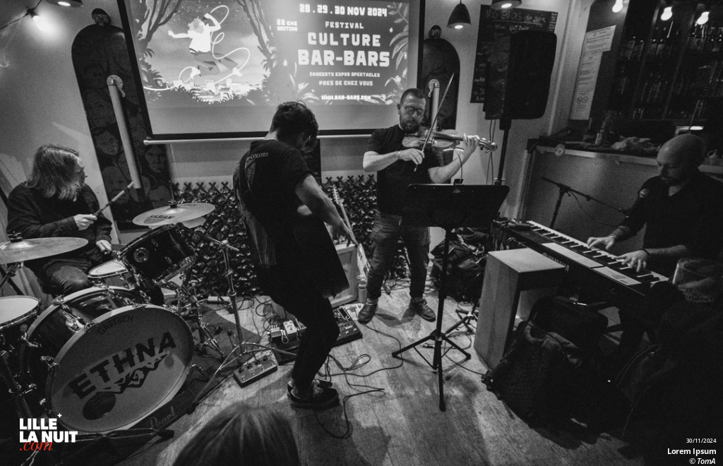 Lorem Ipsum + Ethna au Caf&diskaire – Festival Culture Bar-Bars en live - photo n°2