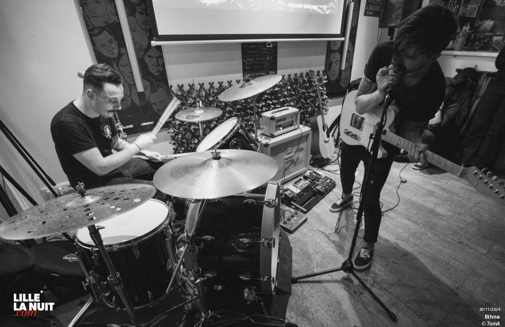 Lorem Ipsum + Ethna au Caf&diskaire – Festival Culture Bar-Bars en live - photo n°2