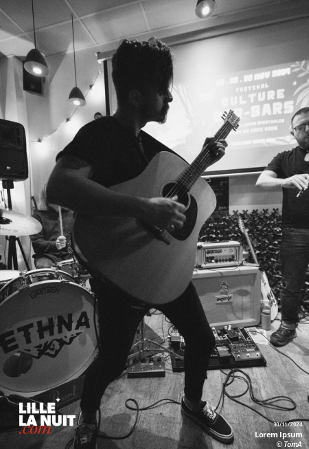 Lorem Ipsum + Ethna au Caf&diskaire – Festival Culture Bar-Bars en live - photo n°11