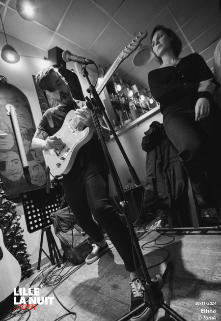 Lorem Ipsum + Ethna au Caf&diskaire – Festival Culture Bar-Bars en live - photo n°1