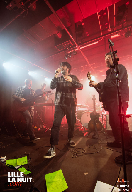 H-Burns + Maxime Mouquet à l’Aéronef en live - photo n°19
