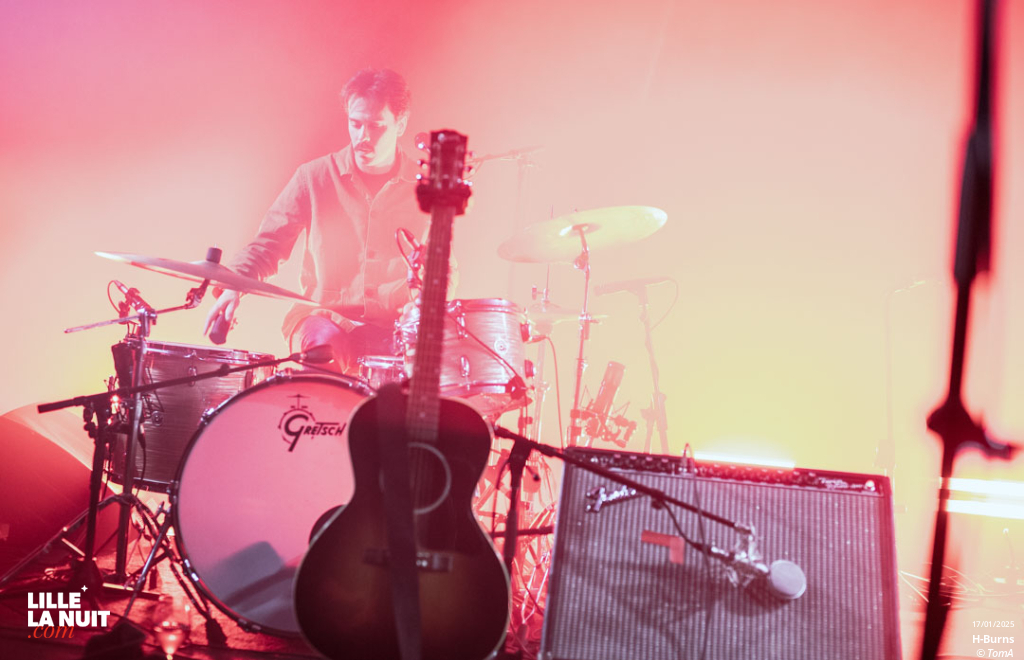 H-Burns + Maxime Mouquet à l’Aéronef en live - photo n°29